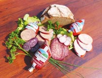Wurst aus eigener Herstellung